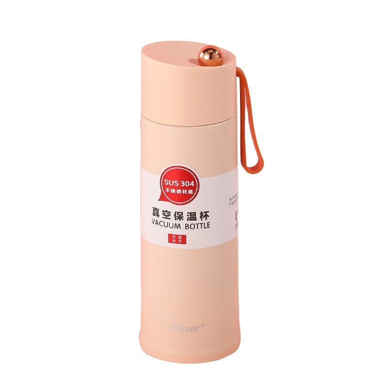 Розовый термос из нержавеющей стали 450 мл Киев - изображение 3