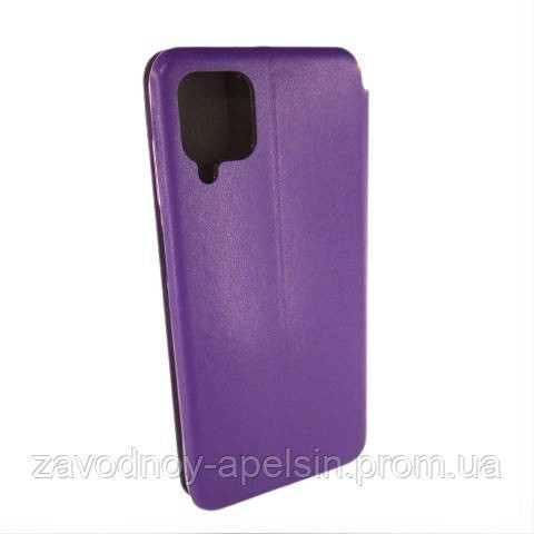 Чохол книжка Samsung A12 A125 M12 M125 (фіолетовий) Одеса - фото 2