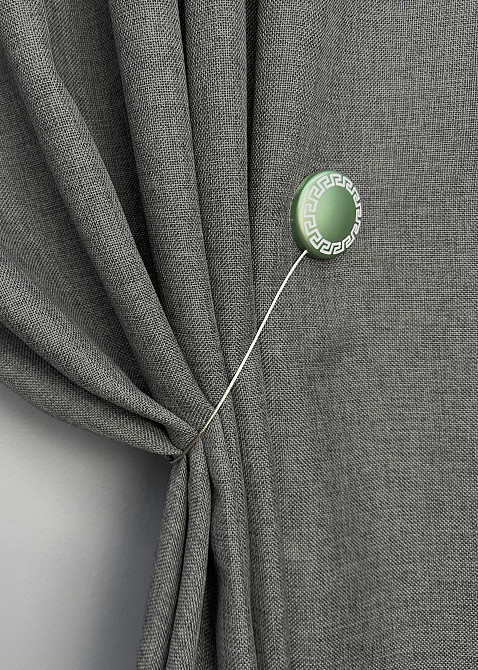 Магниты для штор и гардин Афина 2 шт Оливковый (81-263) Киев - изображение 5