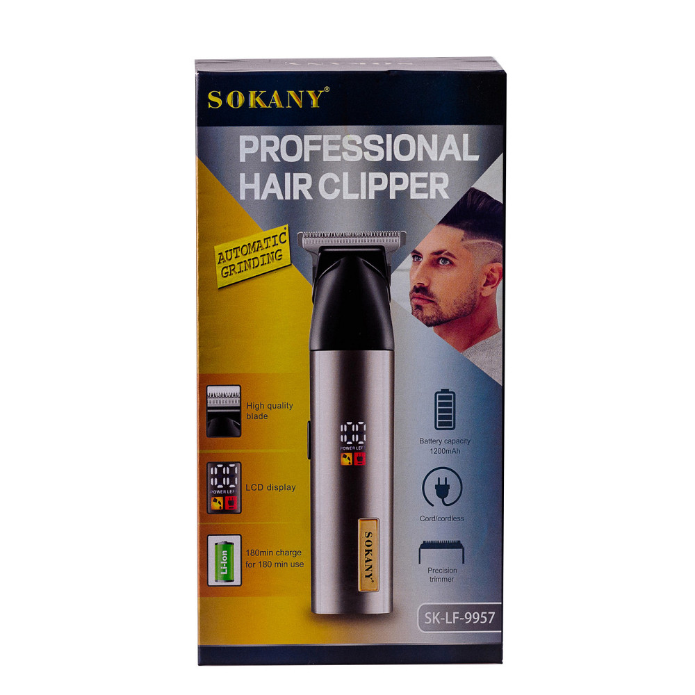 Sokany Машинка для стрижки Sokany SK-LF-9957 акумуляторна Коломия - фото 7