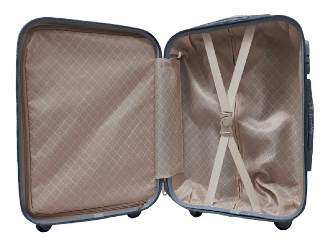 Валіза пластикова MILANO BAG 004 мала жовта Київ - фото 6