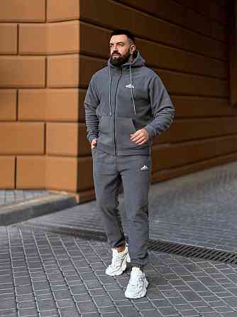 Мужской костюм из флис- полара L-XL, Графит Одесса