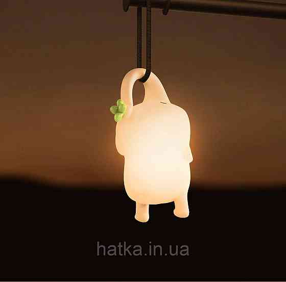 Силіконовий бездротовий нічник «Слоненя» Київ