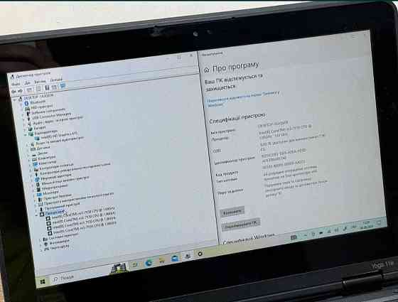 Сенсорний Lenovo Yoga 6Gen 8Gb+128Gb NVME Win10 core m3 Киев