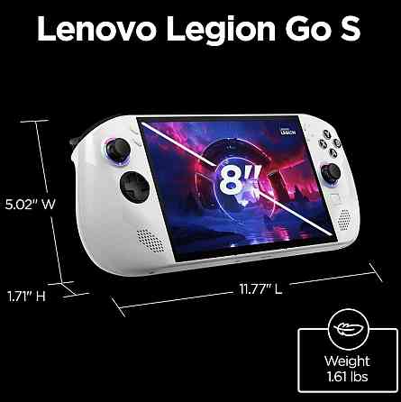 Lenovo Legion Go S 1 TB Glacier White - AMD Ryzen Z2 Go \ 32GB \120 Hz. Киев