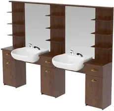 Перукарська Консоль Panda Barber Economy Konsoleta Barberska 2 - Stanowiskowa (99Bs210) Киев - изображение 1