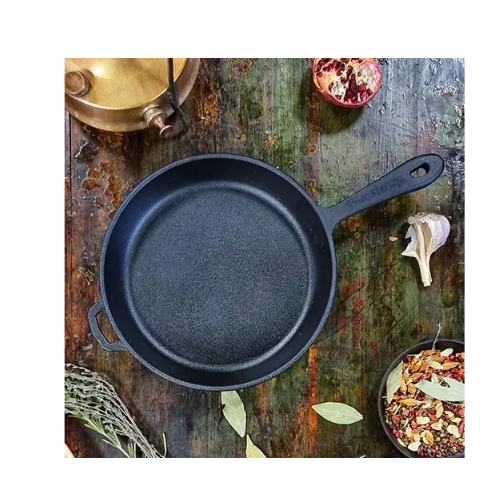 Сковорідка d22*4см чавунна лита Т2012 Майстерня Житомир - фото 7