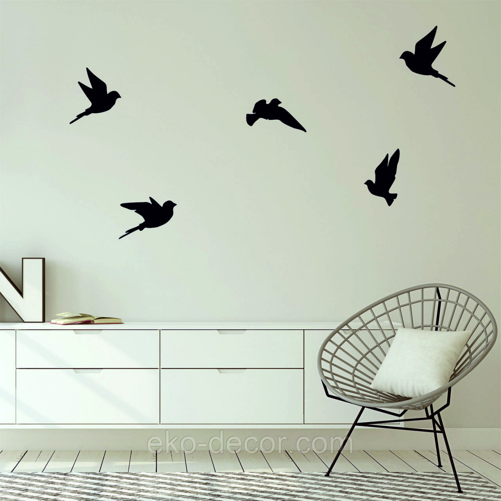 Декоративне настінне Панно «Пташка» Декор на стіну(ціна за 1шт) Київ - фото 5