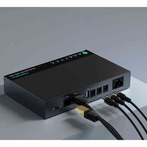 ДБЖ Marsriva DC UPS для роутерів KP5 3xDC+USB+PoE OUT, 5V/9V/12V 30W 8800Ah (32.5Wh) Li-Ion (KP5_MARSRIVA) Киев