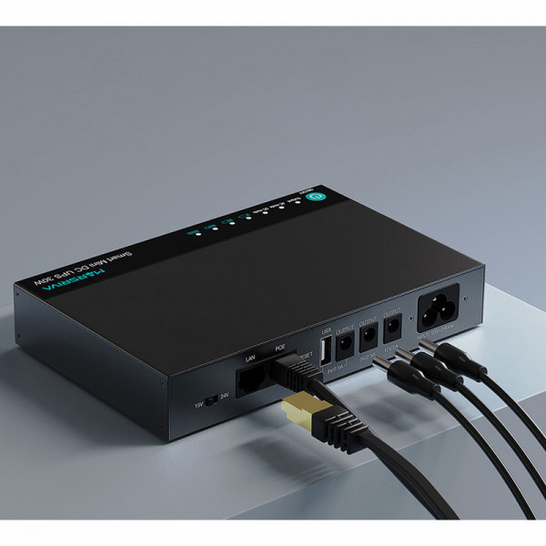 ДБЖ Marsriva DC UPS для роутерів KP5 3xDC+USB+PoE OUT, 5V/9V/12V 30W 8800Ah (32.5Wh) Li-Ion (KP5_MARSRIVA) Киев - изображение 4