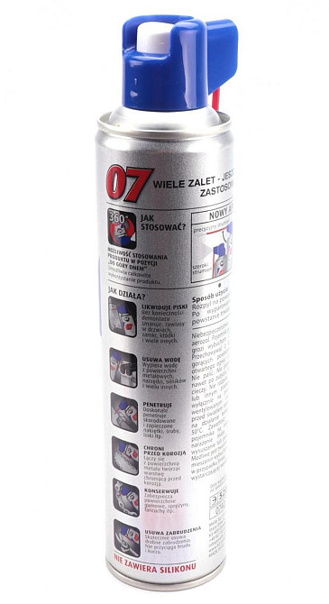 Средство для удаления ржавчины 07 WD-40 (400ml) K2 Ковель - изображение 2
