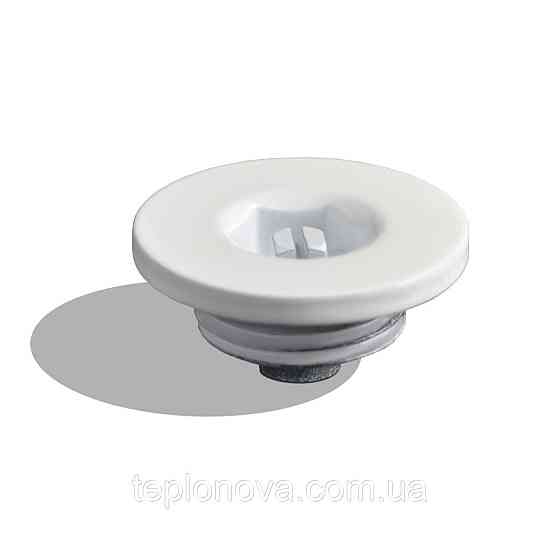 Воздухоотводчик для полотенцесушителей NAVIN 1/2, белый Черновцы