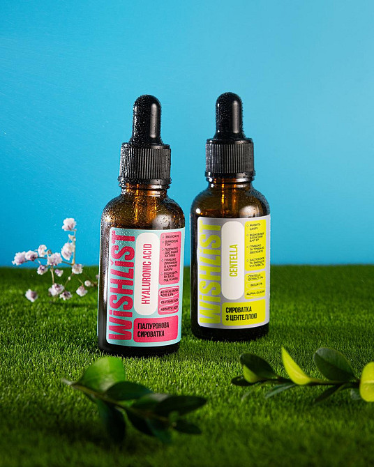 Набір сироваток для інтенсивного зволоження та заспокоєння шкіри WISHLIST Київ - фото 6