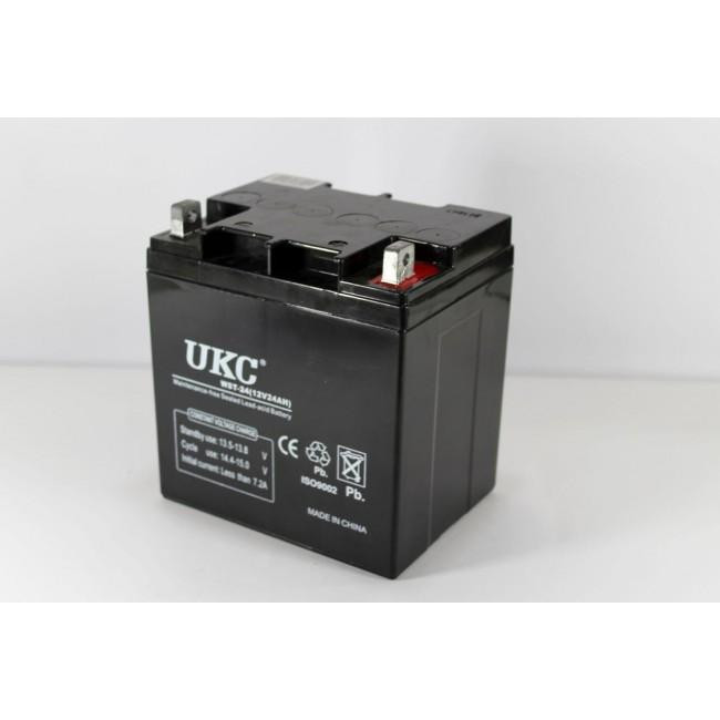 Акумулятор AGM 12V 24Ah BATTERY для ДБЖ, UPS, резервного живлення та пристроїв з високим струмом Одеса - фото 1