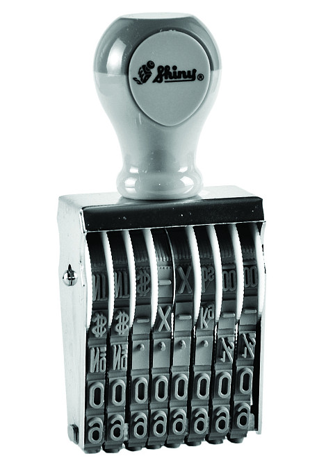 Офісний стрічковий нумератор 3мм, 8-значн. Київ - фото 1