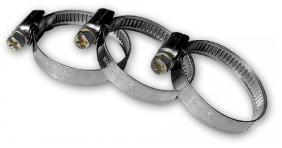 Хомут черв'ячний, оцинкований, RVW1, 25-40 мм, RVW1 25-40/9 Київ