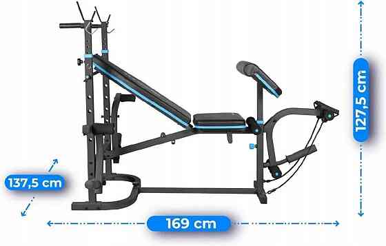 Багатофункціональна тренажерна лава VIGOR-B THUNDER Київ