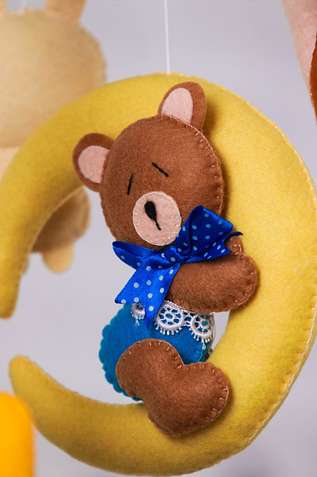 Музичний мобіль WoolyFox «Веселі друзі» з 35 мелодіями Київ - фото 6