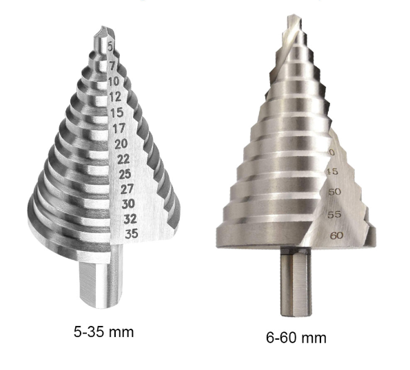 Універсальне титанове сверло для металу 5-35 мм Київ - фото 4