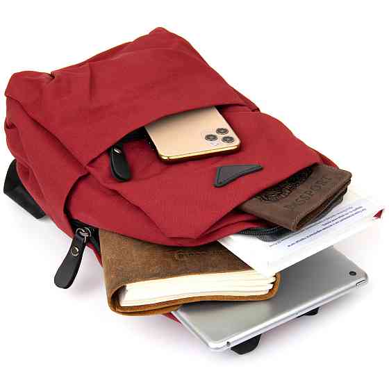 Сумка через плече нейлон Червона (Vintage) Київ