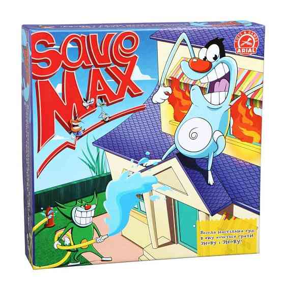 Настольная игра Спасти Макса. Пожарник Arial 911357 на укр. языке Винница