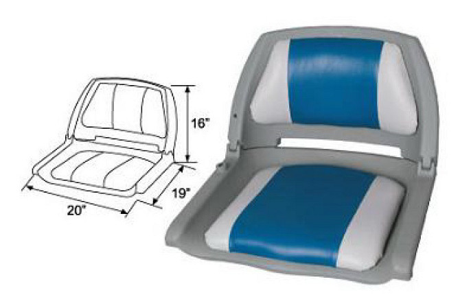 Сиденье Copolymer Padded Boat Дніпро - фото 4