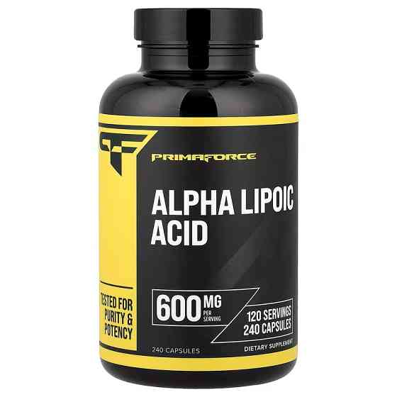 Альфа-ліпоєва кислота Primaforce Alpha Lipoic Acid 240 капсул Луцьк