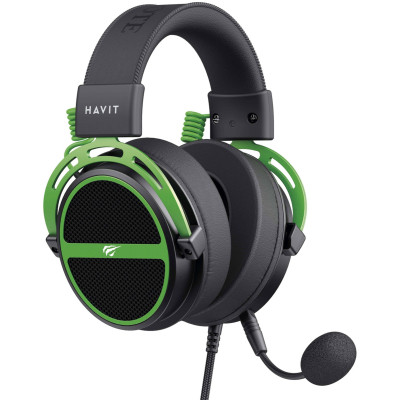 Навушники Havit HV-H2030E Black/Green (6939119067076) Вінниця - фото 4