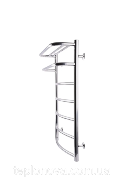 Полотенцесушитель Нержавейка UNIO 800x530-7 Оливия с полкой Черновцы - изображение 4