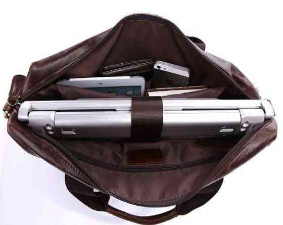 Сумка мужская Vintage 14114 Коричневая Киев