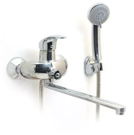 Змішувач для ванни з душовим гарнітуром Frap F2221 хром Київ