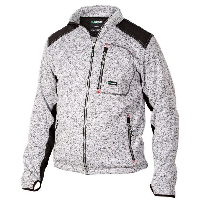 Куртка-кардиган утепленная рабочая Sizam Oxford серая M Рівне - фото 2