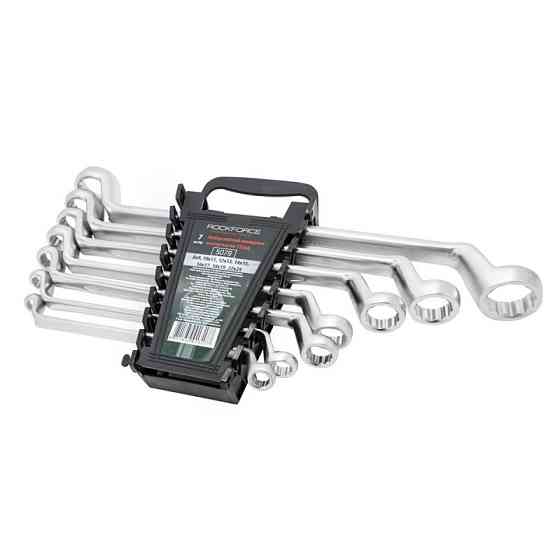 Ключі накидні відігнуті на 75грд., Набір 7пр. (8х9,10х11,12х13,14х15,16х17,18х19,22х24) Одеса