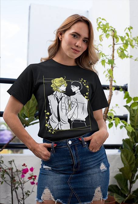 Футболка для мальчика аниме Доукйуусеи Классматес Манга Хикару оверсайз (рост от 165 до 180 ) Черний AnimeJ0282m Днепр - изображение 2