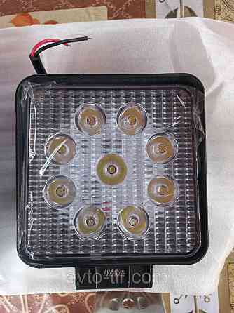 Ліхтар заднього ходу LED 12/24v, 9 Led, 27W,АЛЮМІНІЄВИЙ КОРПУС Луцьк