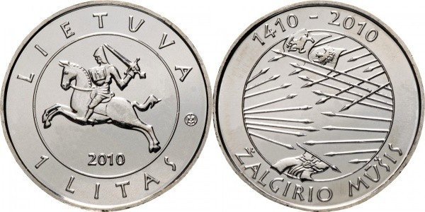 Литва 1 літ 2010р 600-та річниця - Грюнвальдська битва Полтава - изображение 1