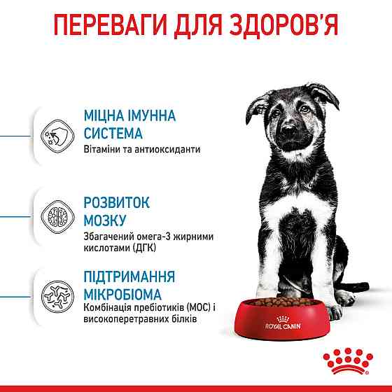 Корм для щенков больших пород собак ROYAL CANIN MAXI PUPPY 1.0 кг Киев