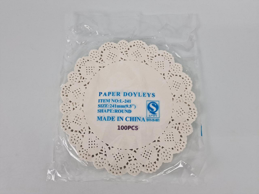 Салфетка ажурная Ф24 (100шт) Бежевый (1 пачка) Харьков - изображение 1