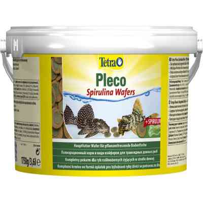 Корм для рыб Tetra Pleco Spirulina Wafers для донных рыбоядных 1.75 кг (пластинки) (4004218814745) Винница