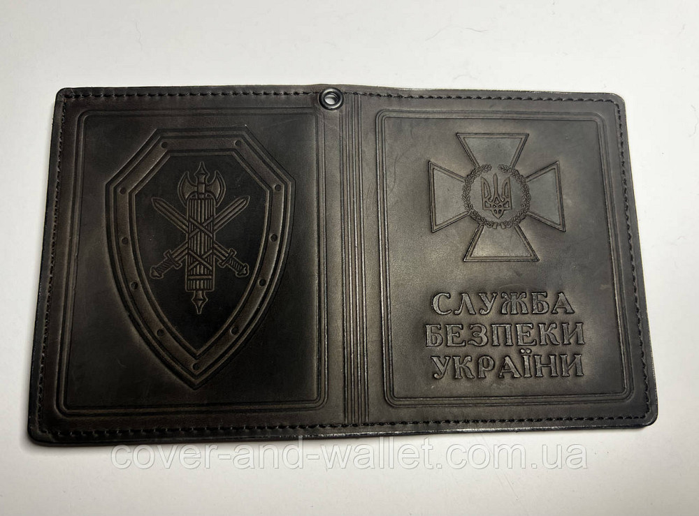 Обкладинка на посвідчення СБУ "Служба безпеки України" вертикального типу Київ - фото 14