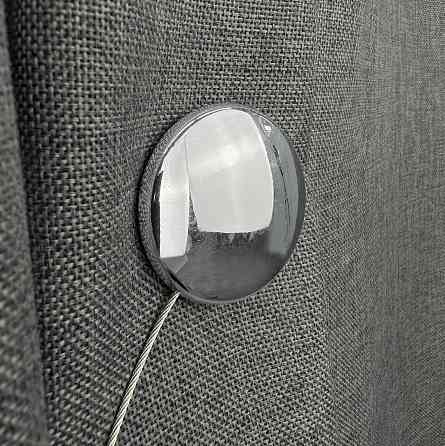 Магниты для штор и гардин Круг 2 шт Серебристый (81-295) Киев