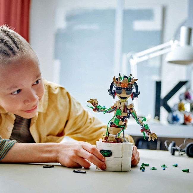 Конструктор Marvel Танцующий Грут (76297), 459 деталей совместимый с lego лего, Киев - изображение 2