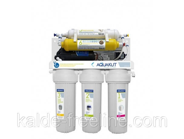 Система обратного осмоса AquaKut с помпой и минерализатором 50G RO-6 ARА-02 Харків - фото 1