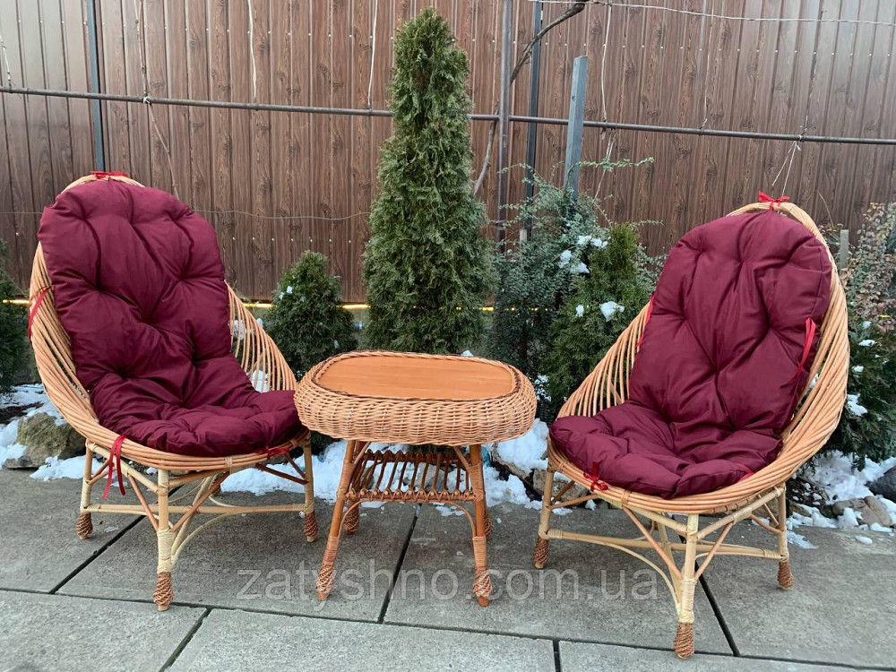 Меблі з лози, ручної роботи Київ - фото 1