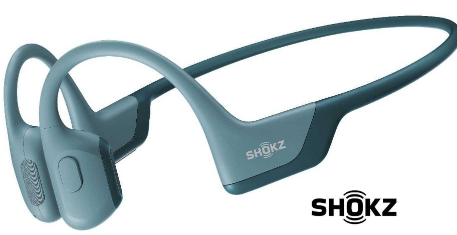 Безпроводные спортивные Наушники: Shokz OpenRun Pro Blue Харьков - изображение 3