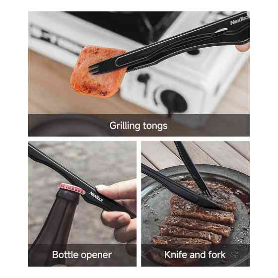 Набор кемпинговой кухонной посуды NexTool Outdoor Cooking set (6 предметов) Винница