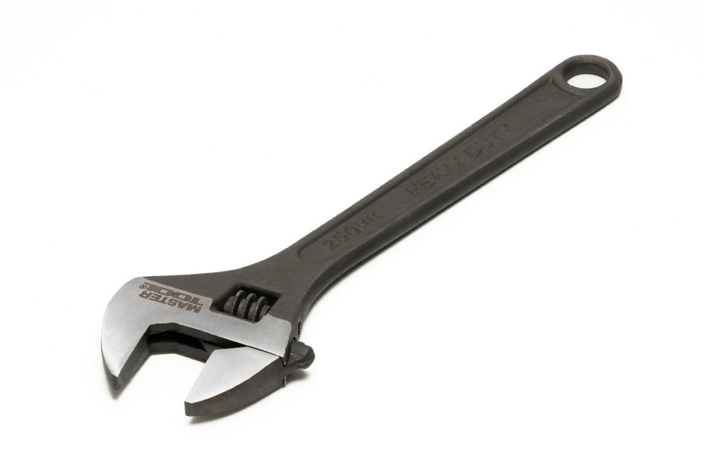 MASTERTOOL Ключ розвідний MASTERTOOL 250 мм 0-30 мм CrV фосфатований 76-0223 Київ - фото 1