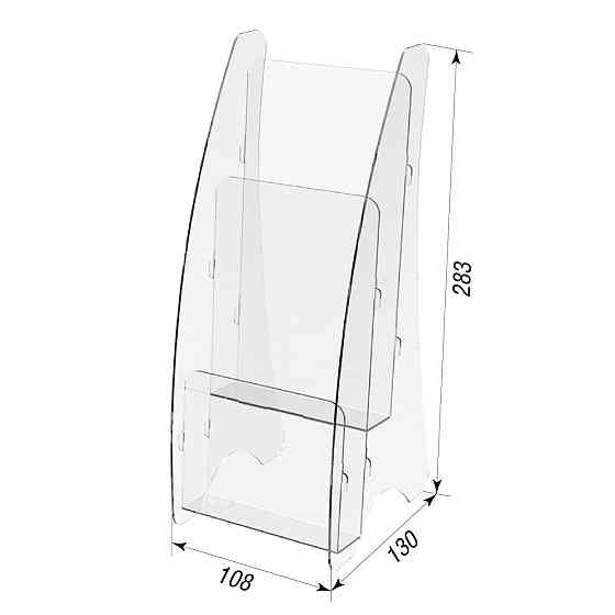 Буклетниця настільна EKOSTAR під євробуклет 2 яруса Київ