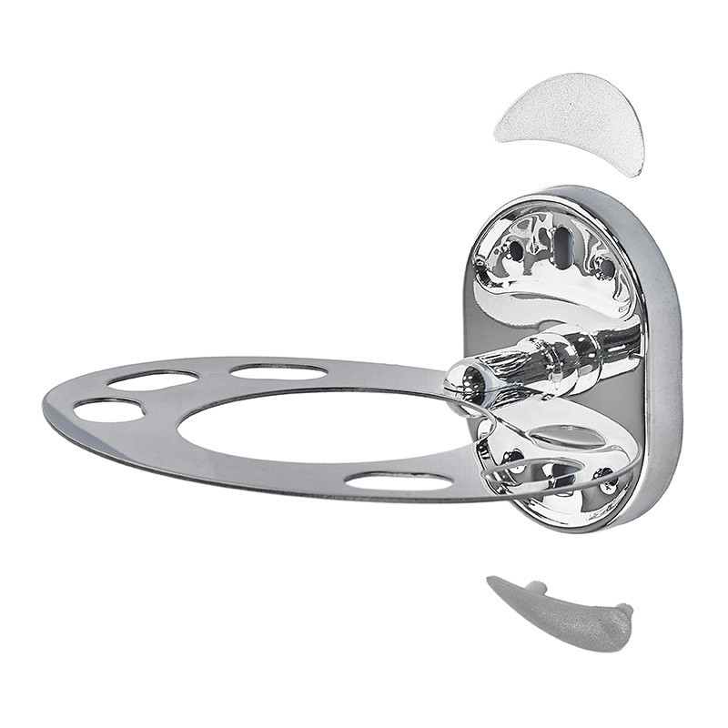 Стакан одинарный (стекло) с держателем зубных щеток Zerix AFB-0106-1 (ZX5057) Киев - изображение 3