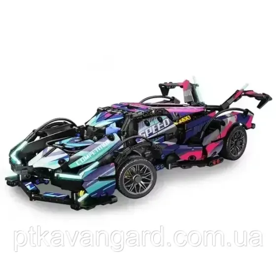 Конструктор машинка Ламборгини суперкар 1037 деталей сборна модель автомобиля J 2018 неоновый Хмельницкий